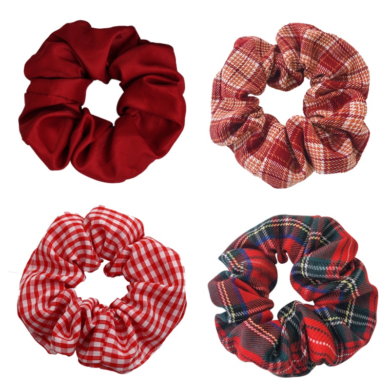 Thun cột tóc co giãn thiết kế đơn giản dễ thương dành cho bé gái