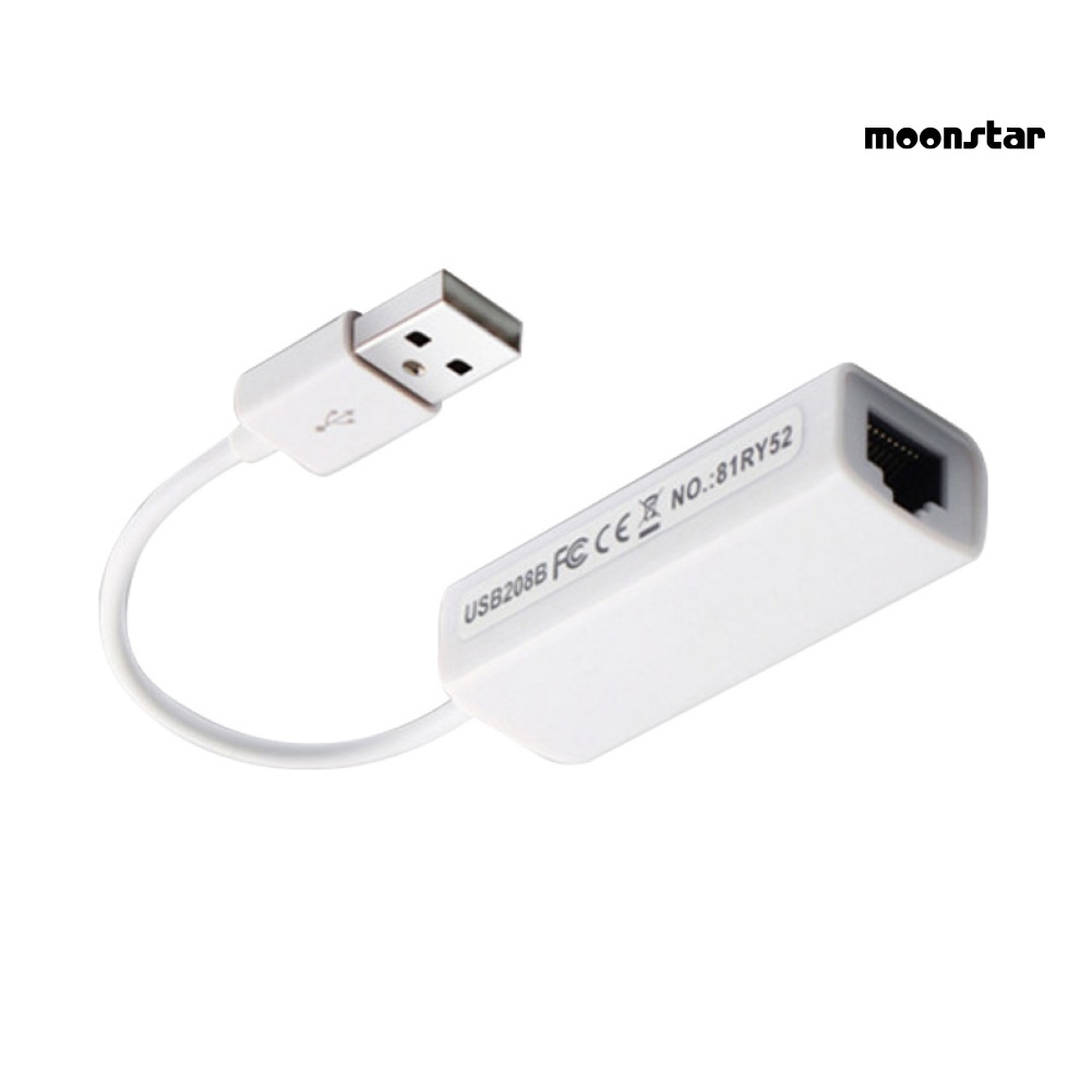 MO 10/100Mbps External USB 2.0 to RJ45 Network Card Lan Adapter Cable for PC Laptop