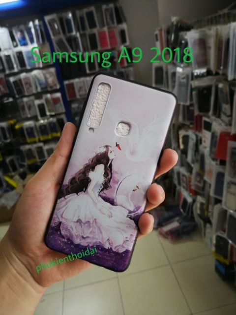 Ốp lưng Samsung A9 2018 FREESHIP Từ 50k dẻo TPU in 3D cao cấp chất đẹp