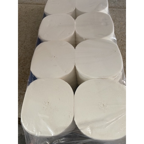 Bịch giấy vệ sinh hàng không 3 lớp không lõi - giấy mịn đẹp 10 quận