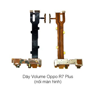 Dây cáp âm lượng + nối màn hinh oppo r7 plus zin