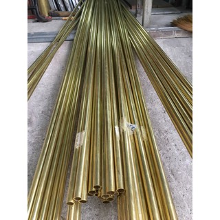 Ống đồng thau phi 25mm x 1mm x 3m (cắt 3thanh mỗi thanh dài 1m)