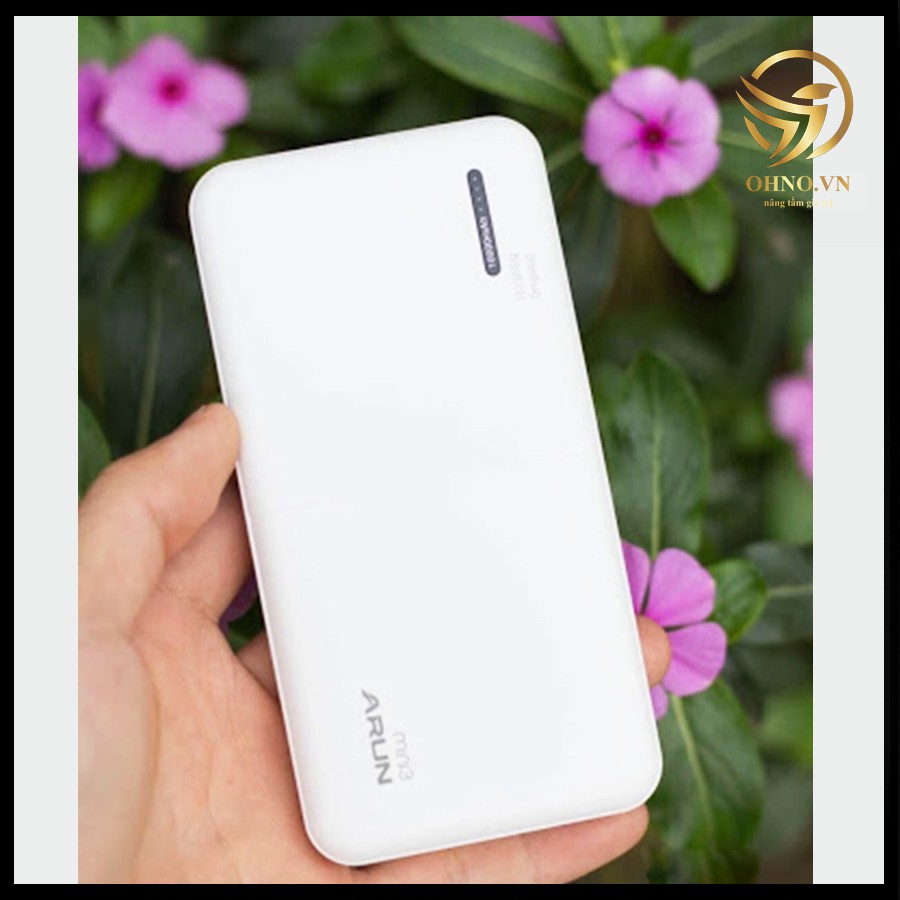 Pin Sạc Dự Phòng Điện Thoại Arun 10000mah Sạc Dự Phòng Mini Dung Lượng Lớn - OHNO Việt Nam