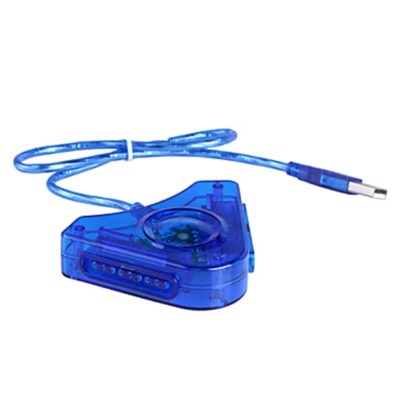 Đầu Chuyển Đổi Cổng USB Đôi Cho Tay Cầm Chơi Game PS1/PS2