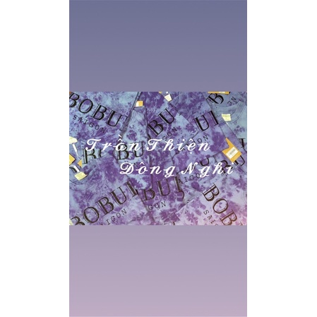 BOBUI SAIGON WASHED TÍM ( Loang tím )