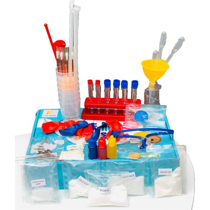 Set Of Science For Kids 2-Bộ Khoa Học Cho Trẻ 2-Á Châu Education-nhựa-Hàn Quốc-1000g