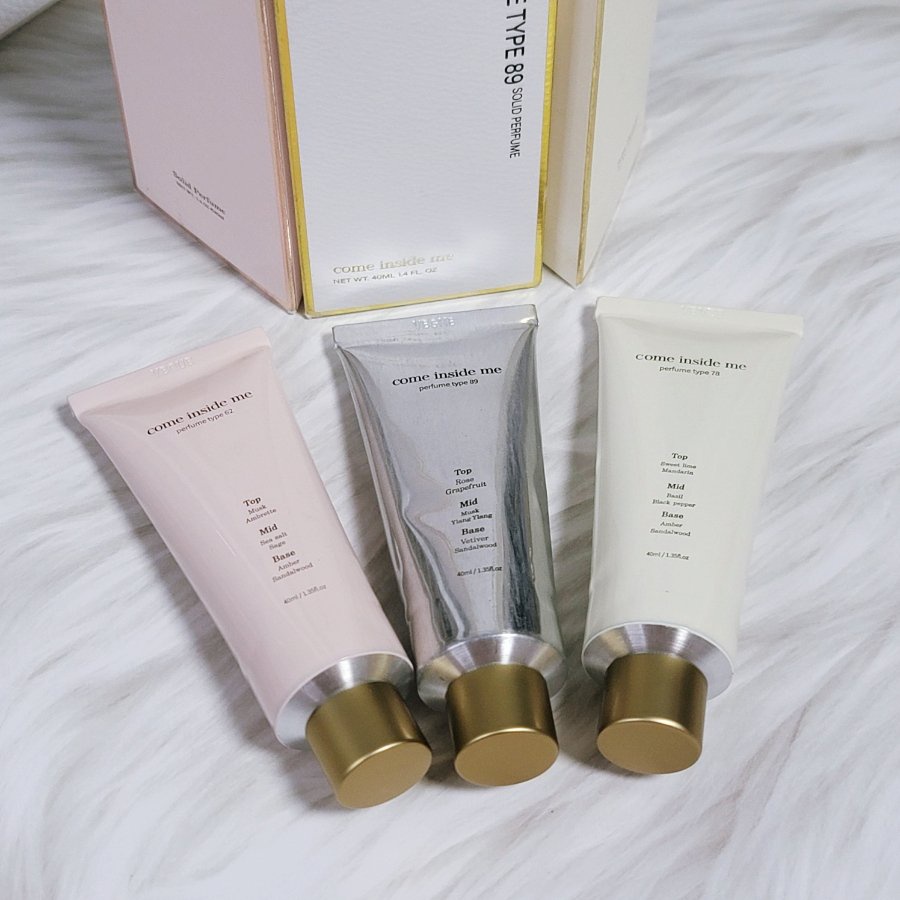 Nước Hoa Khô Dạng Kem Come inside me 40ml, Nước Hoa Nữ Chuẩn Auth Hàn Quốc Hương thơm tươi mát, ngọt ngào, sang trọng