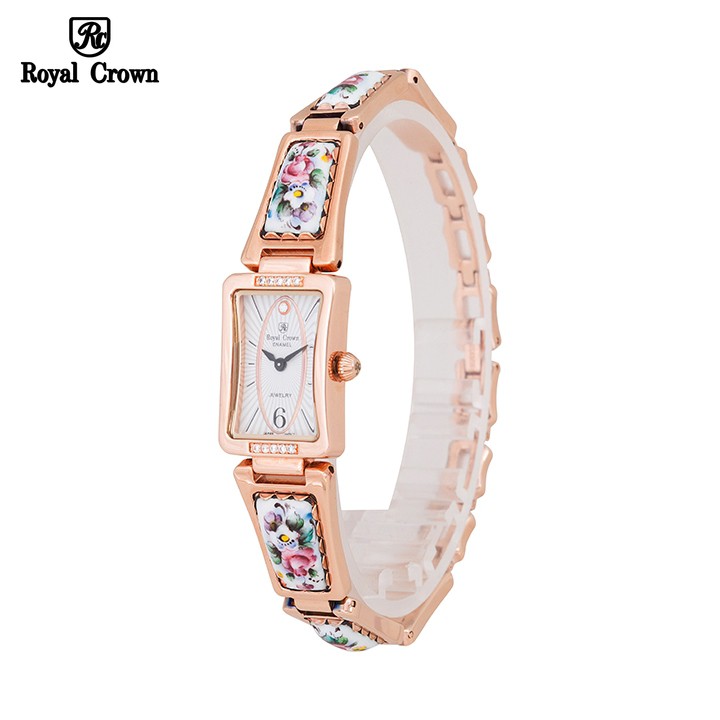 Đồng hồ nữ Chính Hãng Royal Crown 6431 RG Ceramic Watch