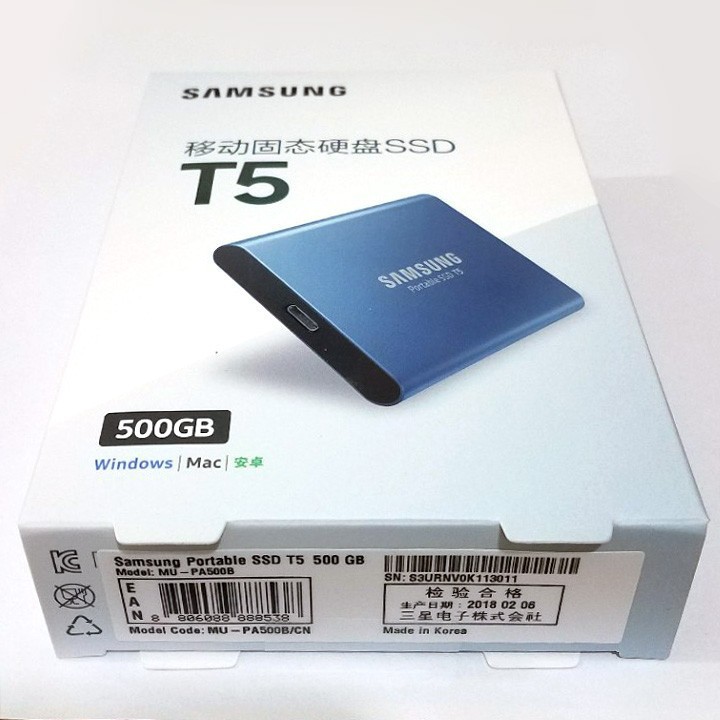 Ổ cứng SSD di động Samsung T5 500GB SD48