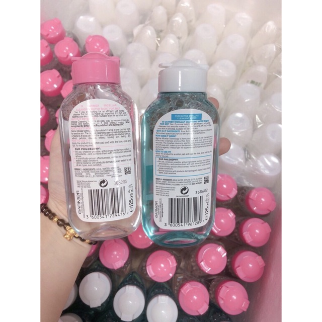 Nước tẩy trang Garnier 125ml, Pháp | BigBuy360 - bigbuy360.vn