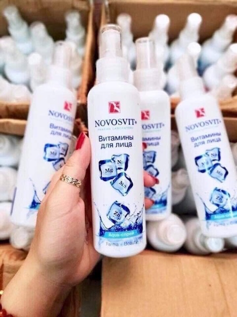 Xịt khoáng Vitamin NOVOSVIT của NGA 190ML | BigBuy360 - bigbuy360.vn