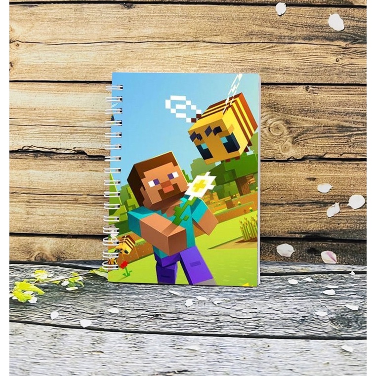 Sổ tay Minecraft 200 trang nhiều mẫu chọn