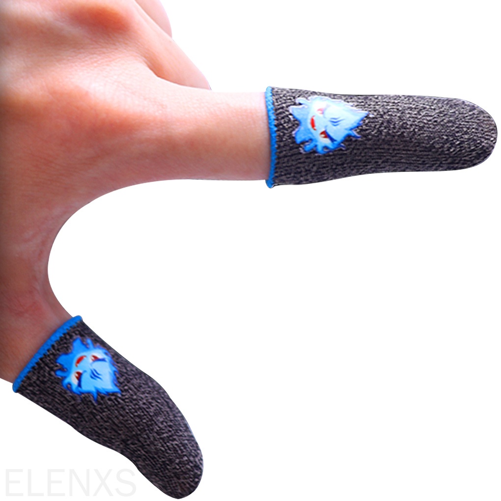 Đôi bao ngón tay chơi game điện thoại siêu mỏng có độ co giãn thoáng khí chống trượt tiện dụng