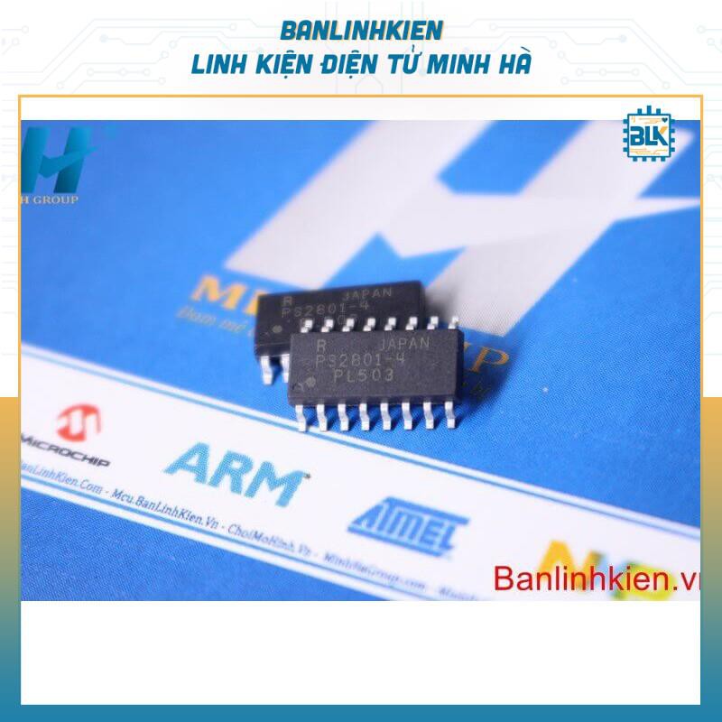 Cách li quang PS2801-4 SOP16 IC OPTO TRANS 50mA 80V