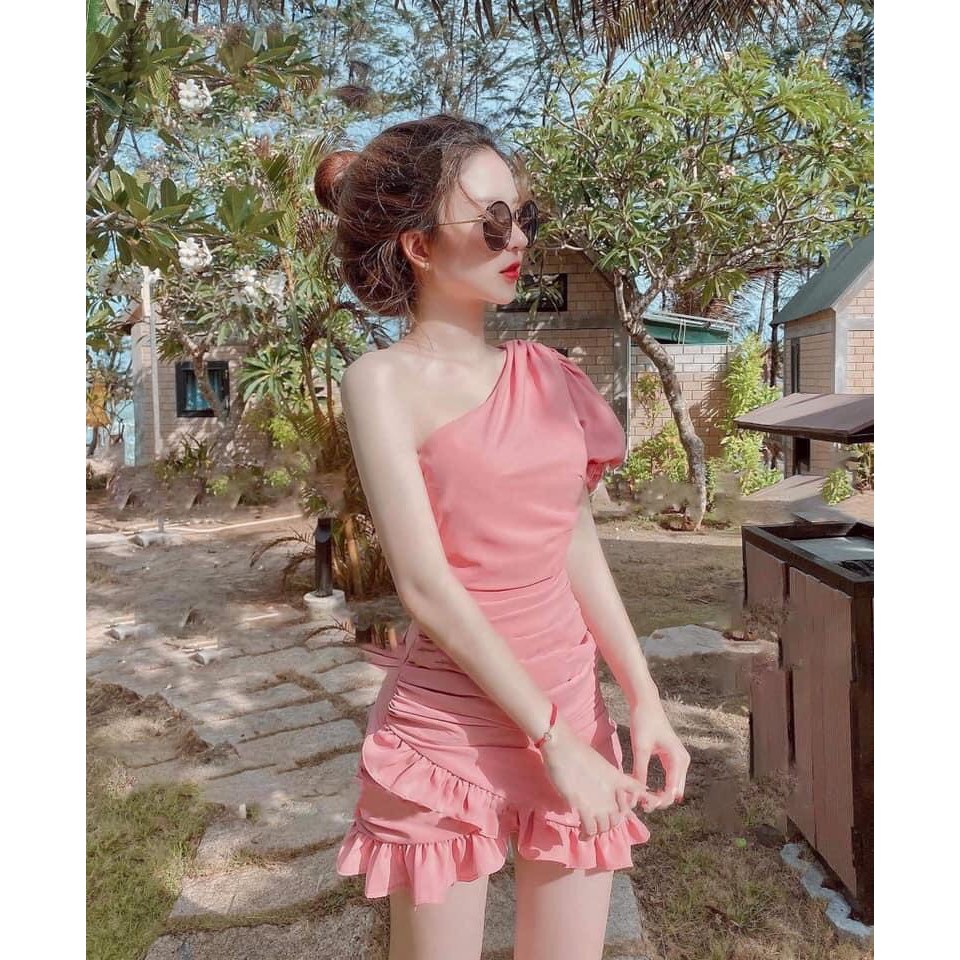 Đầm đũi chít eo mặc cực xinh