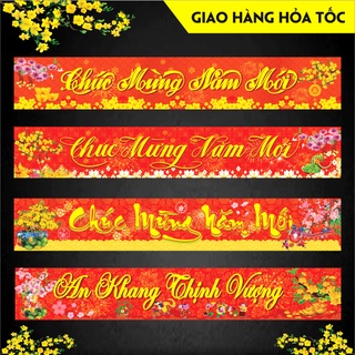 in Bạt Băng Rôn Chúc Mừng Năm Mới - khai trương_Đóng Sẵn Lỗ 4 Góc Cho Khách Treo
