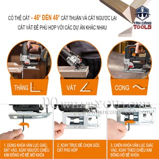 MÁY CƯA WORX WX543