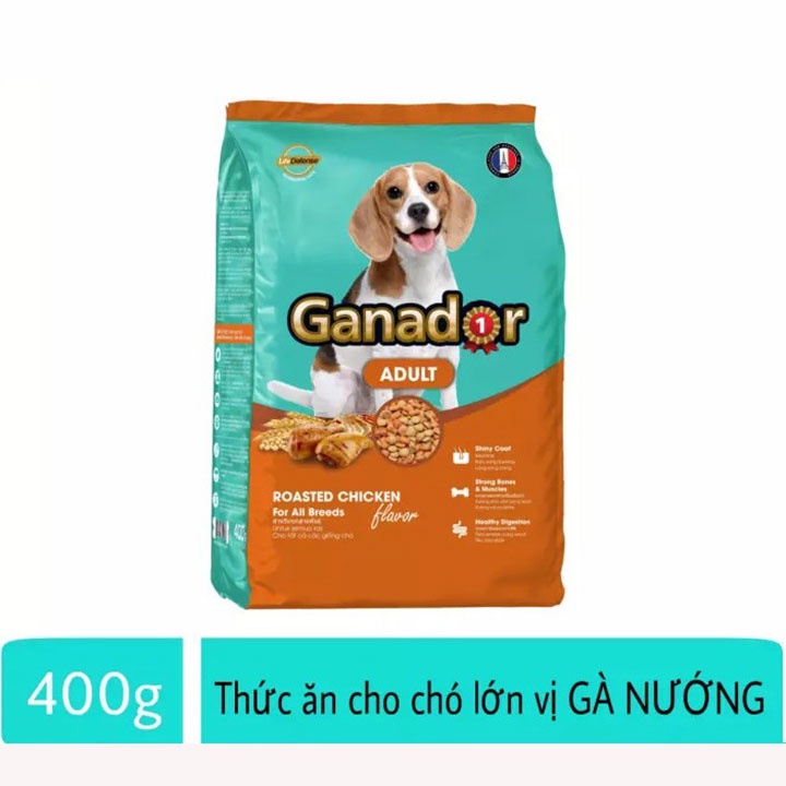 Ganador Adult 400g Thức ăn cho chó Vị Thịt gà và cừu non - Phụ kiện thú cưng Hà Nội