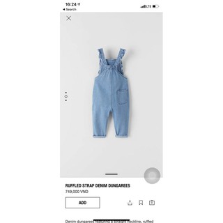 QUẦN YẾM JEAN CHO BÉ GÁI