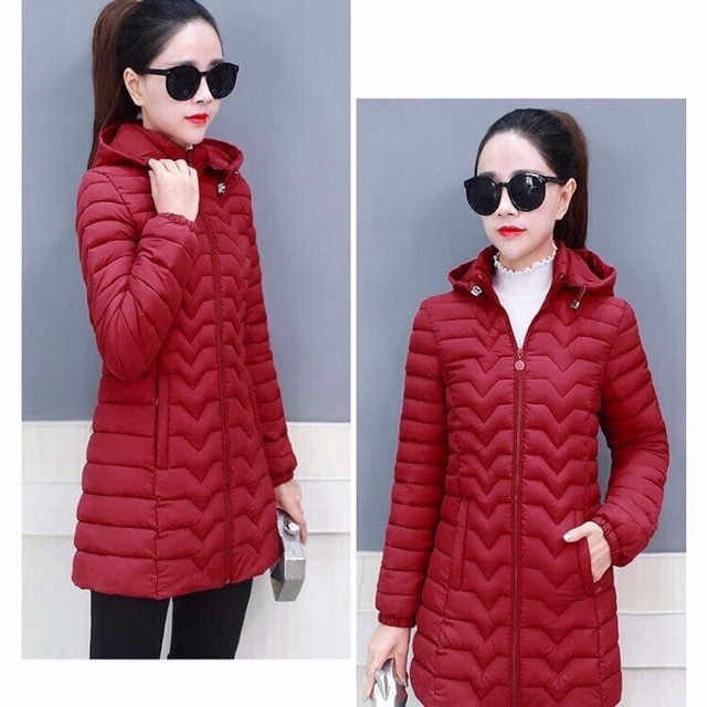 Áo khoác phao dáng lửng