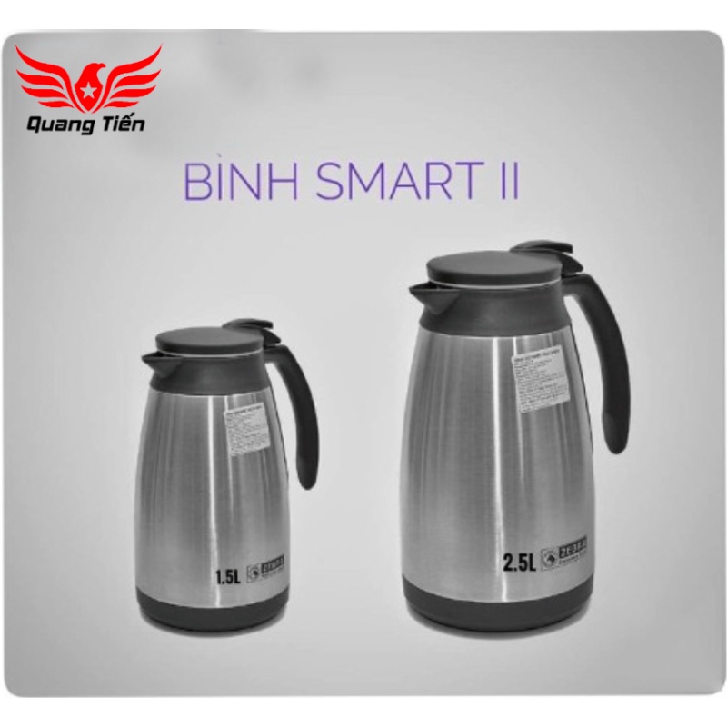 [ Freeship ] Bình giữ nhiệt Zebra Smart 1L/1.5L/2L - Hàng chính hãng