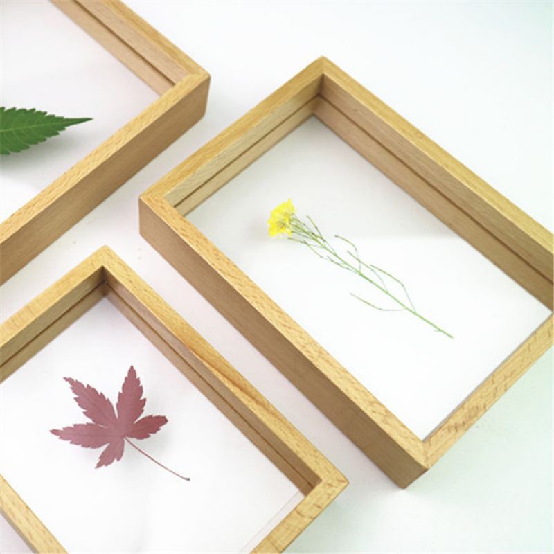 Khung hình decor để bàn đựng ảnh, trang trí hoa lá