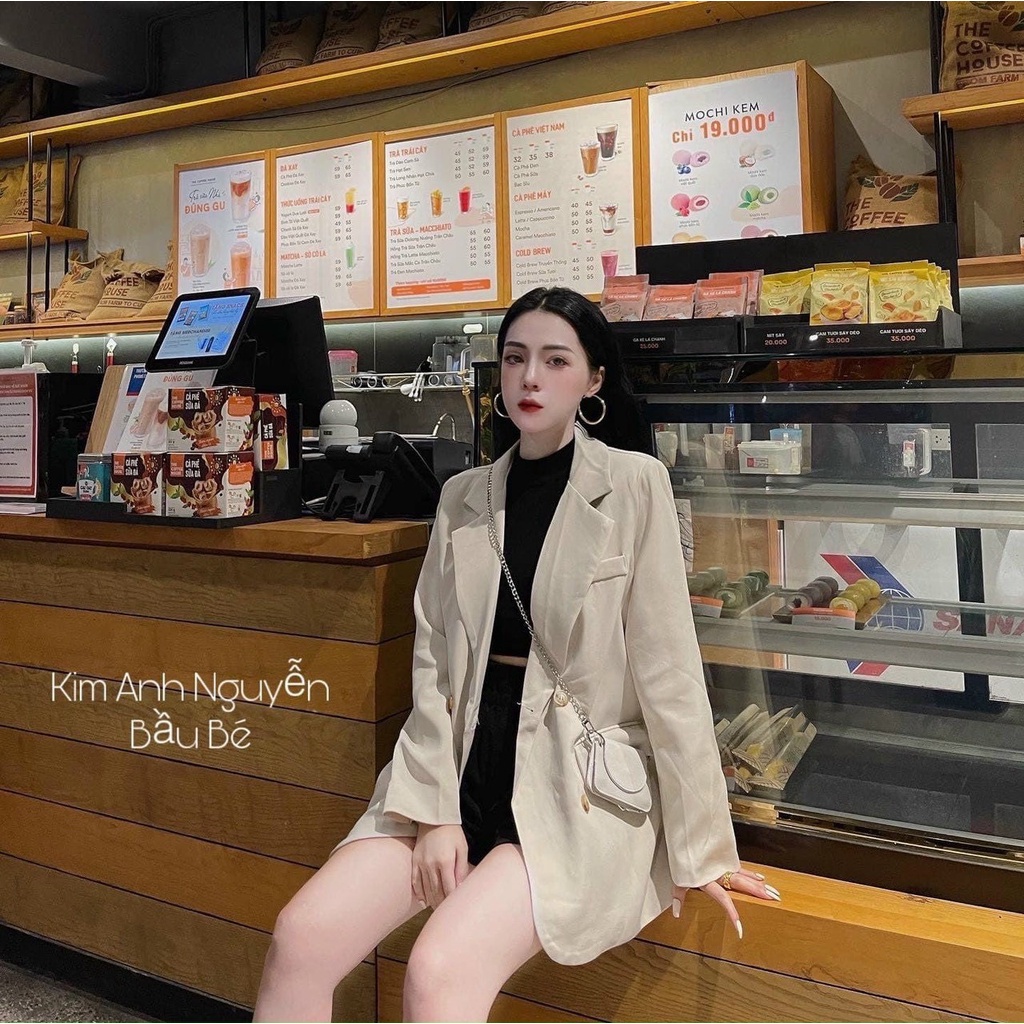 Áo Khoác Blaze về 3 màu :nâu đậm- nâu nhạt- đen