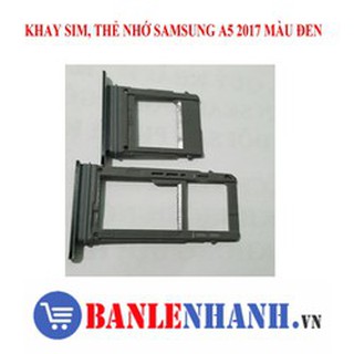 Khay sim, thẻ nhớ samsung a5 2017 đen