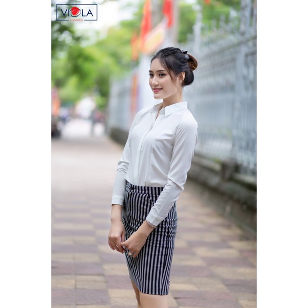 VIOLA_Chân váy ngắn kẻ 2 lớp form dáng thể thao, trẻ trung,chất liệu cao cấp không nhăn nhàu, dày dặn, _VIC0216 | BigBuy360 - bigbuy360.vn