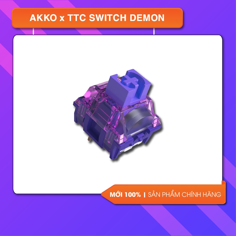 Switch thay nóng bàn phím Akko &amp; TTC Demon &amp; Princess CHÍNH HÃNG ( có bán lẻ )