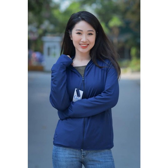 Áo chống nắng nữ 2 lớp chất thun lạnh cao cấp