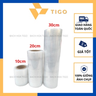 Màng pe loại 10cm, 20cm, 30cm - màng pallet quấn hàng hóa, quấn vali, quấn bụng spa giảm béo, ủ tê