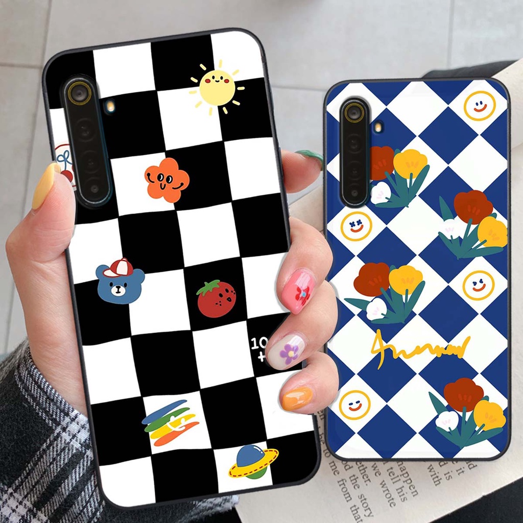 Ốp Realme 6 / 6 Pro họa tiết hoa, gấu thời trang, ốp dẻo bền đẹp