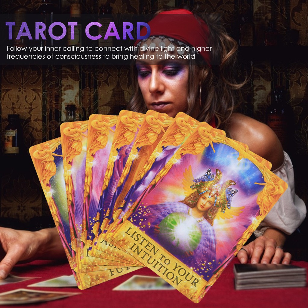 Hộp bài tarot thiết kế độc đáo dùng trang trí dùng trong bữa tiệc