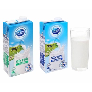 Sữa tươi tiệt trùng Cô Gái Hà Lan Dutch Lady hộp giấy 1l