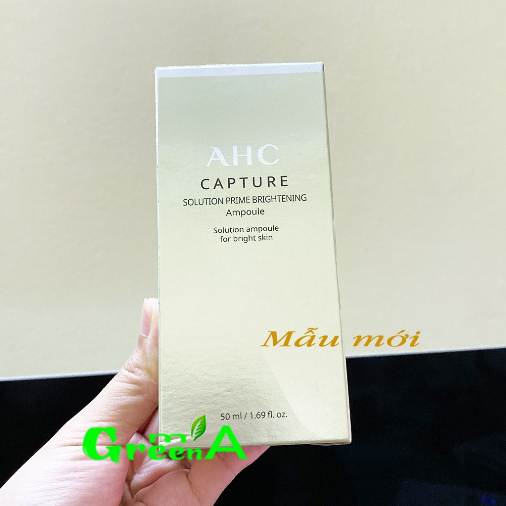 Serum Tinh Chất AHC Capture Solution Prime White Moist Revital Ampoule Dưỡng Trắng Cấp Ẩm [ MẪU MỚI NHẤT]