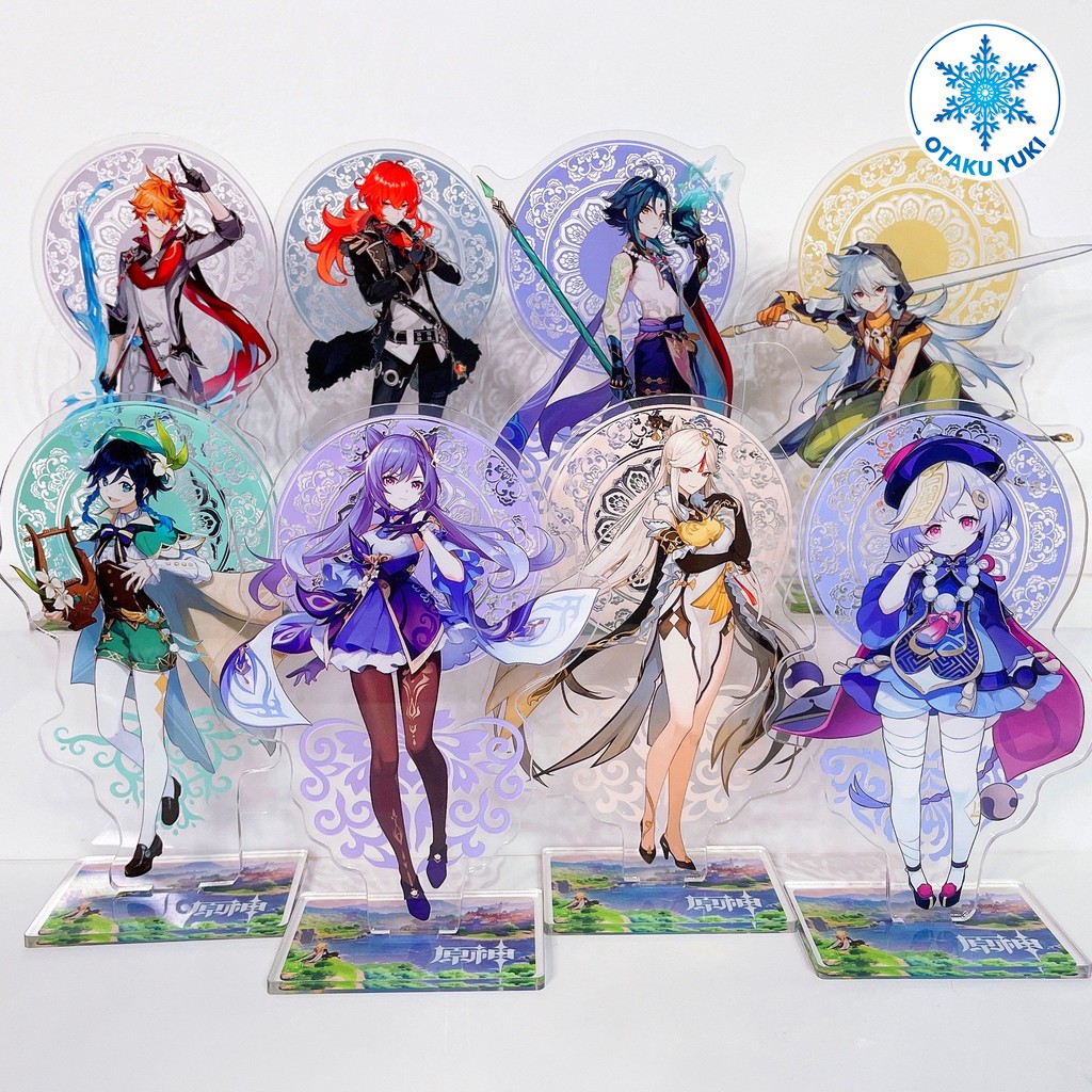 Tượng Mica Standee Game Genshin Impact