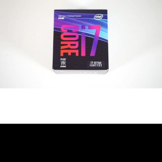 CFU Intel core I7 8700k thể hệ 8 tóc độ 3.6 GHZ turbo up to 5.0 ,Full box  ,BH 36T