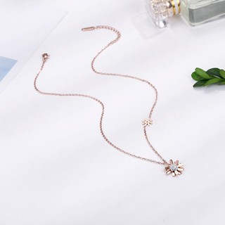 Bộ Trang Sức Hoa Cúc Titan Ko Đen TT 3086