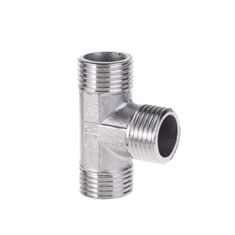 Đầu Nối Ống Nước 3 Chiều Bằng Thép Không Gỉ T Tang G1 / 2 "