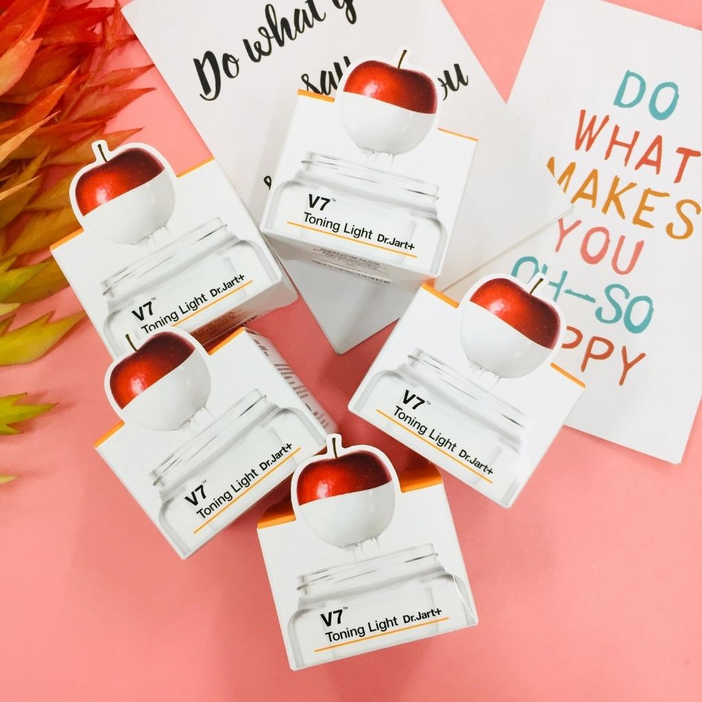 Kem Dưỡng Da Mặt Dưỡng Ẩm Dưỡng Trắng Ngày Đêm V7 Toning Light Dr.Jart +