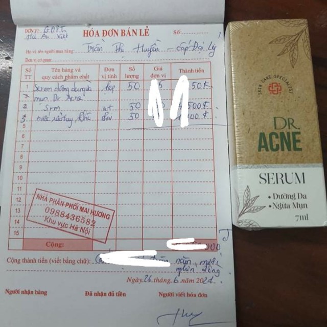 Serum Dưỡng Da Dr Acne Sạch Mụn, Mờ Thâm, Liền Sẹo- Hà Mi mart | BigBuy360 - bigbuy360.vn