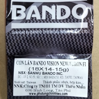 Bộ bi nồi Bando xe Vision New / Vision FI - 15g