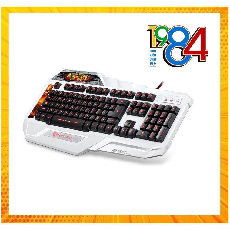 Bàn phím giả cơ Motospeed K90L Gaming Keyboard có LED 7 màu