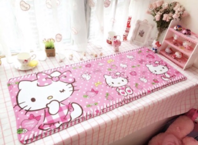 Thảm bông 45*120cm Hello Kitty