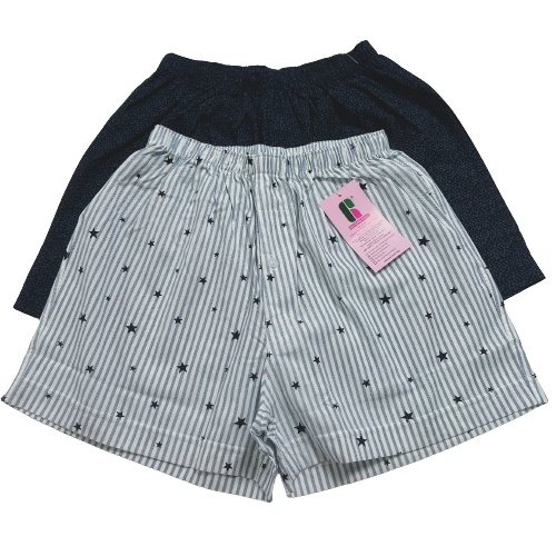 Boxer nam gài nút , Quần đùi nam mặc nhà vải kate GHP-GARMENT