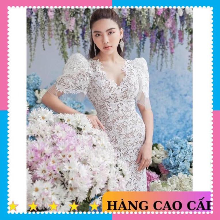 [SẢN PHẨM CHẤT LƯỢNG] Đầm body dáng ôm đầm ren cao cấp ngắn tay dự tiệc dạ hội đi chơi sang trọng - MN124 | BigBuy360 - bigbuy360.vn