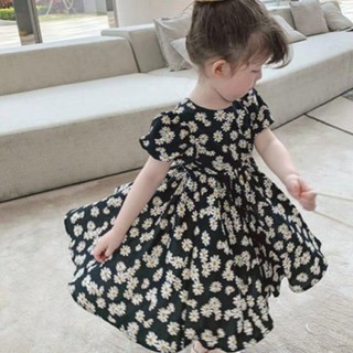 VÁY HOA CÚC CHO MẸ VÀ BÉ