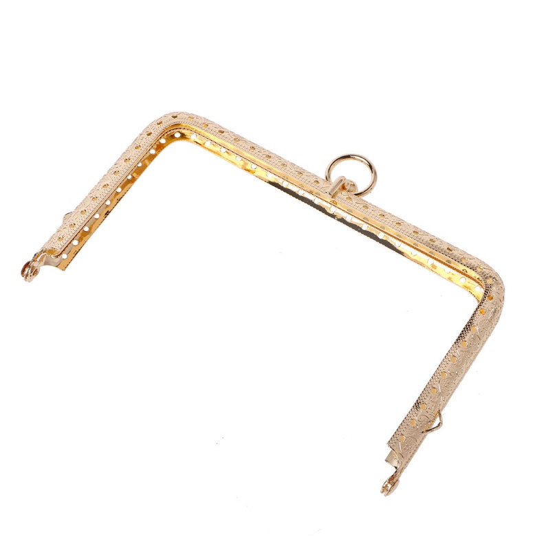 1 Khung Khóa Kim Loại 13.8cm Cho Túi Xách / Ví Cầm Tay DIY