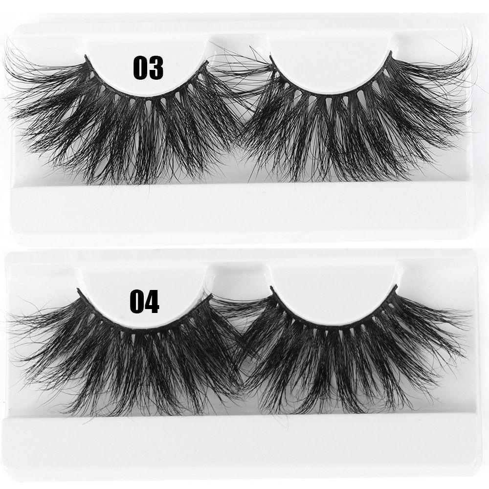 1 Cặp Lông Mi Giả SKONHED 30mm 6D Dài 30mm Trang Điểm Mắt Thủ Công